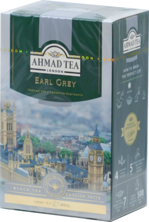 AHMAD TEA. Classic Taste. Earl Grey 100 гр. карт.пачка