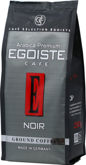 EGOISTE. Noir (молотый) 250 гр. мягкая упаковка