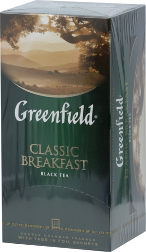 Greenfield. Classic Breakfast карт.пачка, 25 пак.