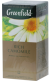 Greenfield. Rich Camomile карт.пачка, 25 пак.