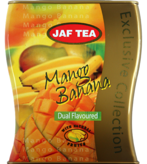 JAF TEA. Mango&banana 250 гр. жест.банка