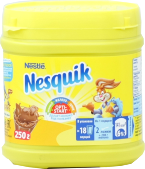 Nestle. Какао Nesquik 250 гр. пласт.банка