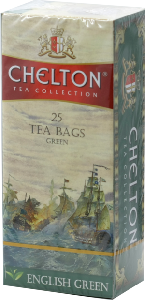 CHELTON. Green tea карт.пачка, 25 пак.