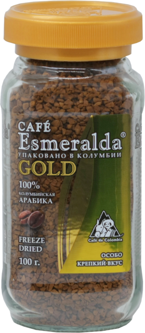 Cafe Esmeralda. Gold 100 гр. стекл.банка