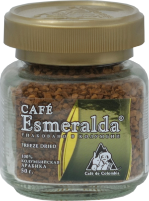 Cafe Esmeralda. Arabica 50 гр. стекл.банка