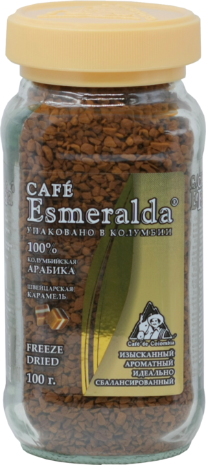 Cafe Esmeralda. Швейцарская карамель 100 гр. стекл.банка