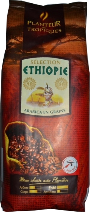 Planteur des Tropiques. Selection Ethiopie зерновой 250 гр. мягкая упаковка