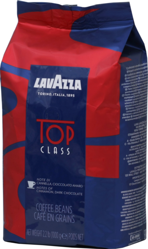 LAVAZZA. TOP CLASS (зерновой) 1 кг. мягкая упаковка