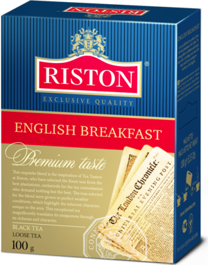 RISTON. English Breakfast 100 гр. карт.пачка