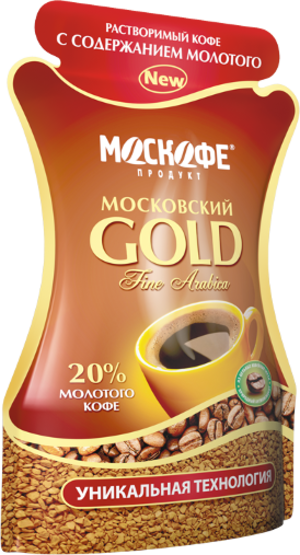 МОСКОФЕ. Московский Gold 85 гр. мягкая упаковка