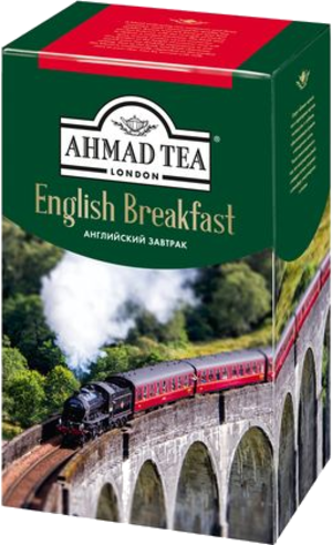 AHMAD TEA. Английский завтрак 90 гр. карт.пачка