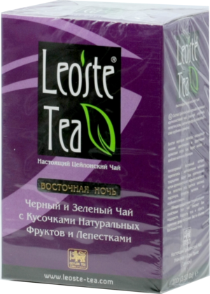 Leoste Tea. Восточная ночь 100 гр. карт.пачка