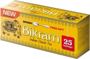 BIKRAM. Индийский Классический карт.пачка, 25 пак.