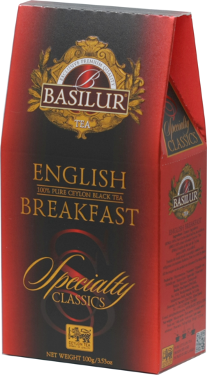 BASILUR. Избранная классика. English Breakfast 100 гр. карт.упаковка