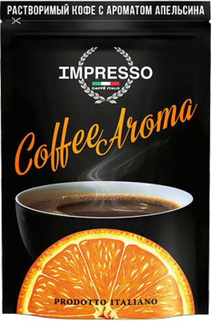 IMPRESSO. COFFEE AROMA 100 гр. мягкая упаковка