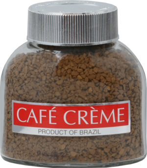 CAFE CREME. Растворимый сублимированный 90 гр. стекл.банка
