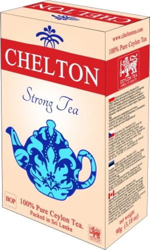 CHELTON. Strong Tea BOP 90 гр. карт.пачка