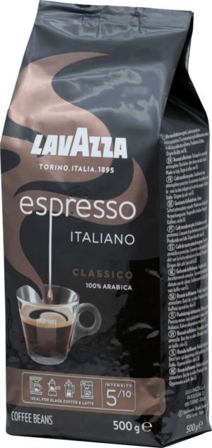 LAVAZZA. Espresso Classico (зерновой) 500 гр. мягкая упаковка