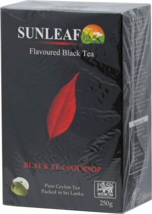 SUNLEAF. Black Tea Soursop 250 гр. карт.пачка