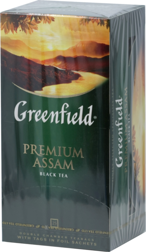 Greenfield. Premium Assam карт.пачка, 25 пак.
