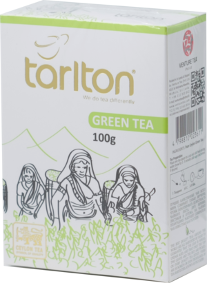 TARLTON. Green Tea GP1 100 гр. карт.пачка
