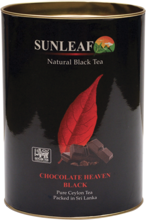 SUNLEAF. Туба. Black Tea Chocolate Heaven 75 гр. картонная туба
