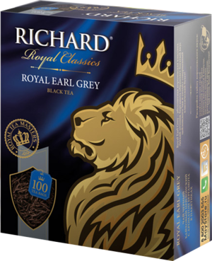 Richard. Royal Earl Grey карт.пачка, 100 пак.