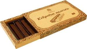 Сибирский кедр. Кедровые палочки 190 гр. карт.пачка