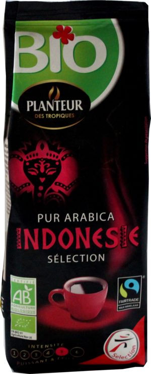 Planteur des Tropiques. Selection Indonesie молотый 250 гр. мягкая упаковка