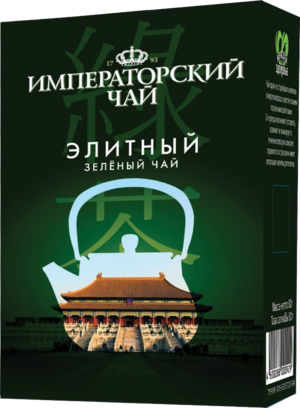 Императорский чай. Элитный (зеленый) 80 гр. карт.пачка