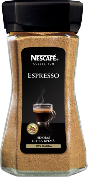 Nescafe. Espresso 100 гр. стекл.банка