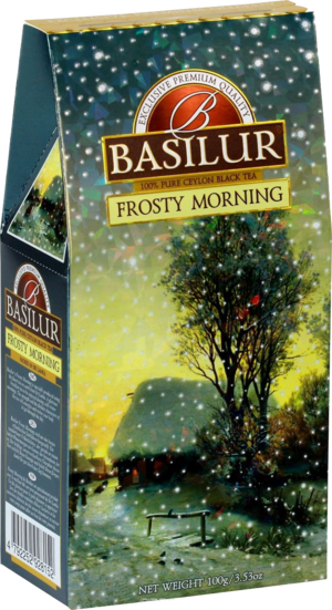 BASILUR. Новый год. Frosty Morning/Морозное Утро 100 гр. карт.пачка