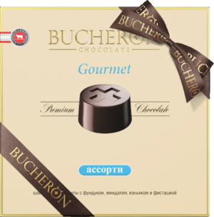 BUCHERON. Gourmet ассорти 180 гр. карт.пачка
