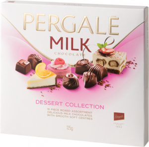 Pergale. Milk dessert collection 125 гр. карт.упаковка
