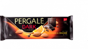 Pergale. Dark with almonds&orange 220 гр. мягкая упаковка