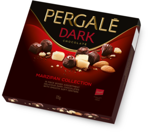 Pergale. Dark marzipan collection 125 гр. карт.упаковка