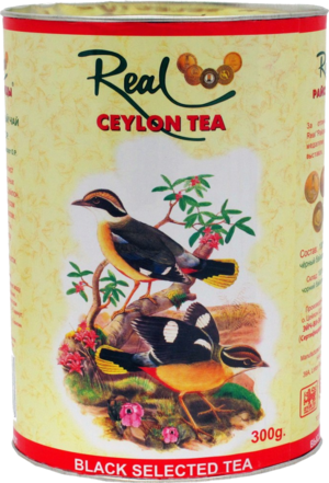 Real «Райские птицы». O.P.  чёрный 300 гр. картонная туба