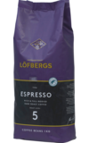 Lofbergs Lila. Espresso (зерновой) 1 кг. мягкая упаковка