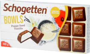 Schogеtten. Bowls Poppy Seed Vanilla (Ванильный крем и мак) 100 гр. карт.упаковка