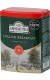 AHMAD TEA. English Caddy. English Breakfast 100 гр. жест.банка