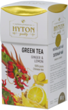 HYTON. Зеленый с имбирем и лимоном 90 гр. карт.упаковка