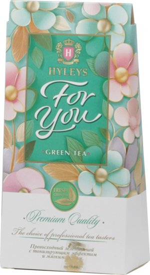 HYLEYS. For you. Пирамидка (зеленый чай) 50 гр. карт.упаковка