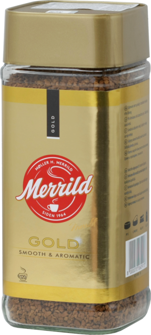Merrild. Gold Instant 200 гр. стекл.банка