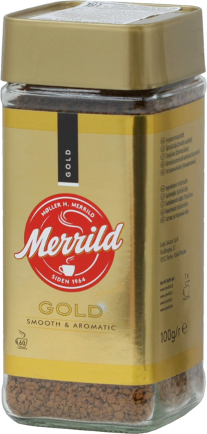 Merrild. Gold Instant 100 гр. стекл.банка