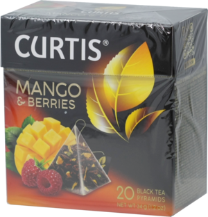 CURTIS. Mango Berries карт.упаковка, 20 пак.