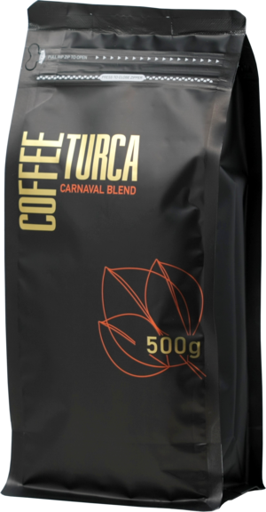 COFFEE TURCA. Carnaval Blend (зерновой) 500 гр. мягкая упаковка