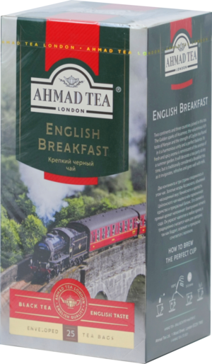 AHMAD. English Breakfast карт.пачка, 25 пак.