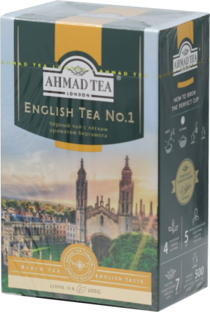 AHMAD. English tea №1 100 гр. карт.пачка