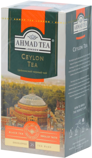 AHMAD. Ceylon tea карт.пачка, 25 пак.