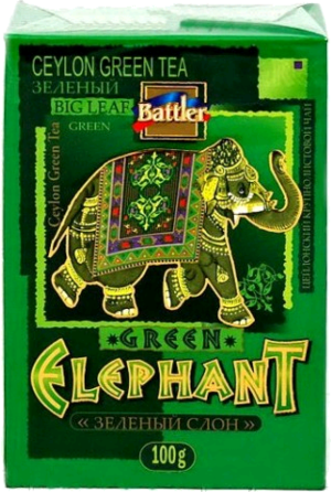Battler. Зеленый слон 100 гр. карт.пачка